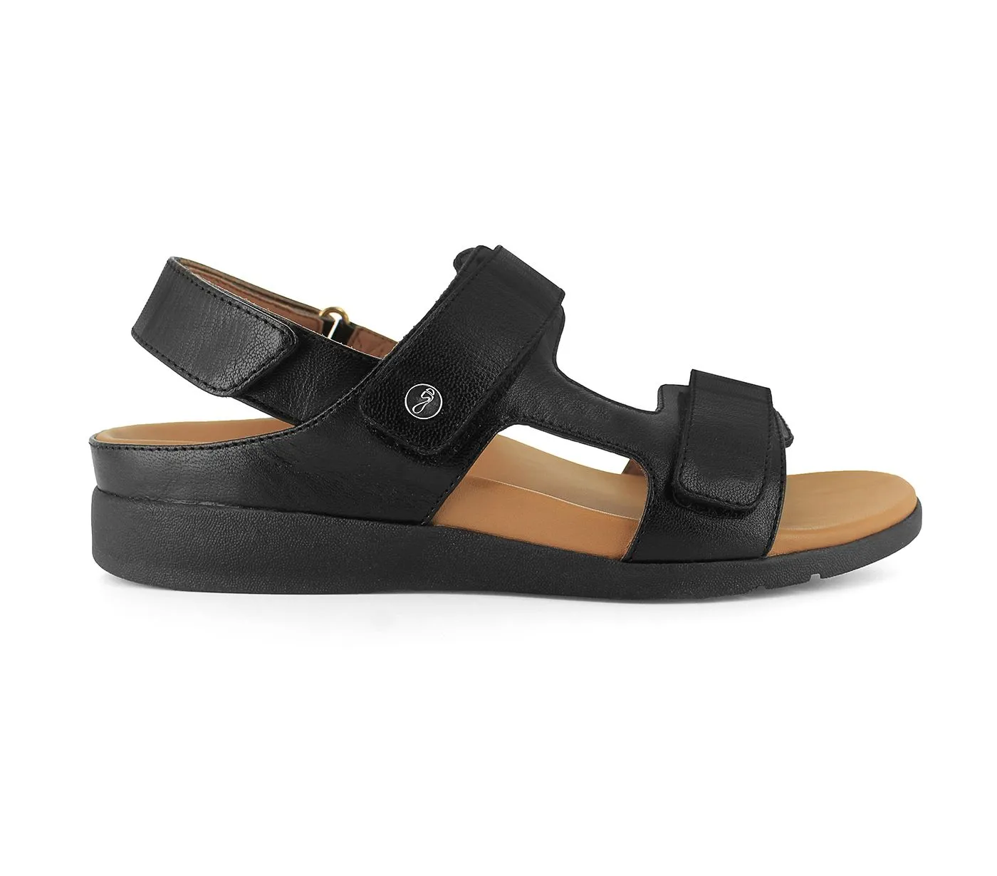 Strive Aruba Multistrap Sandal All Black