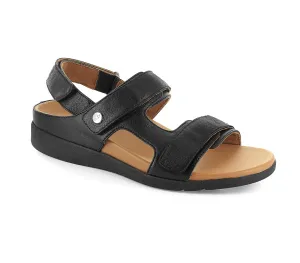 Strive Aruba Multistrap Sandal All Black