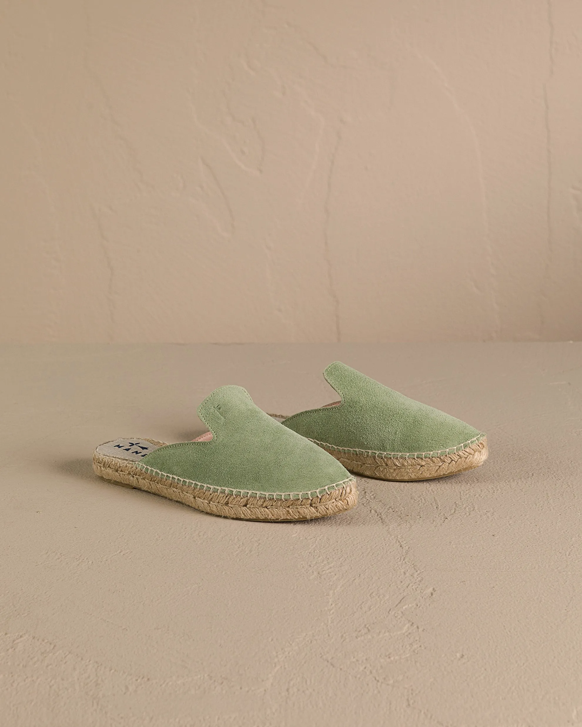 Suede Mules - R66M0 - Hamptons Sage