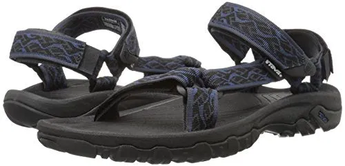 Teva Men's Hurricane XLT Sandal,Wavy Trail/Insignia Blue,10 M US