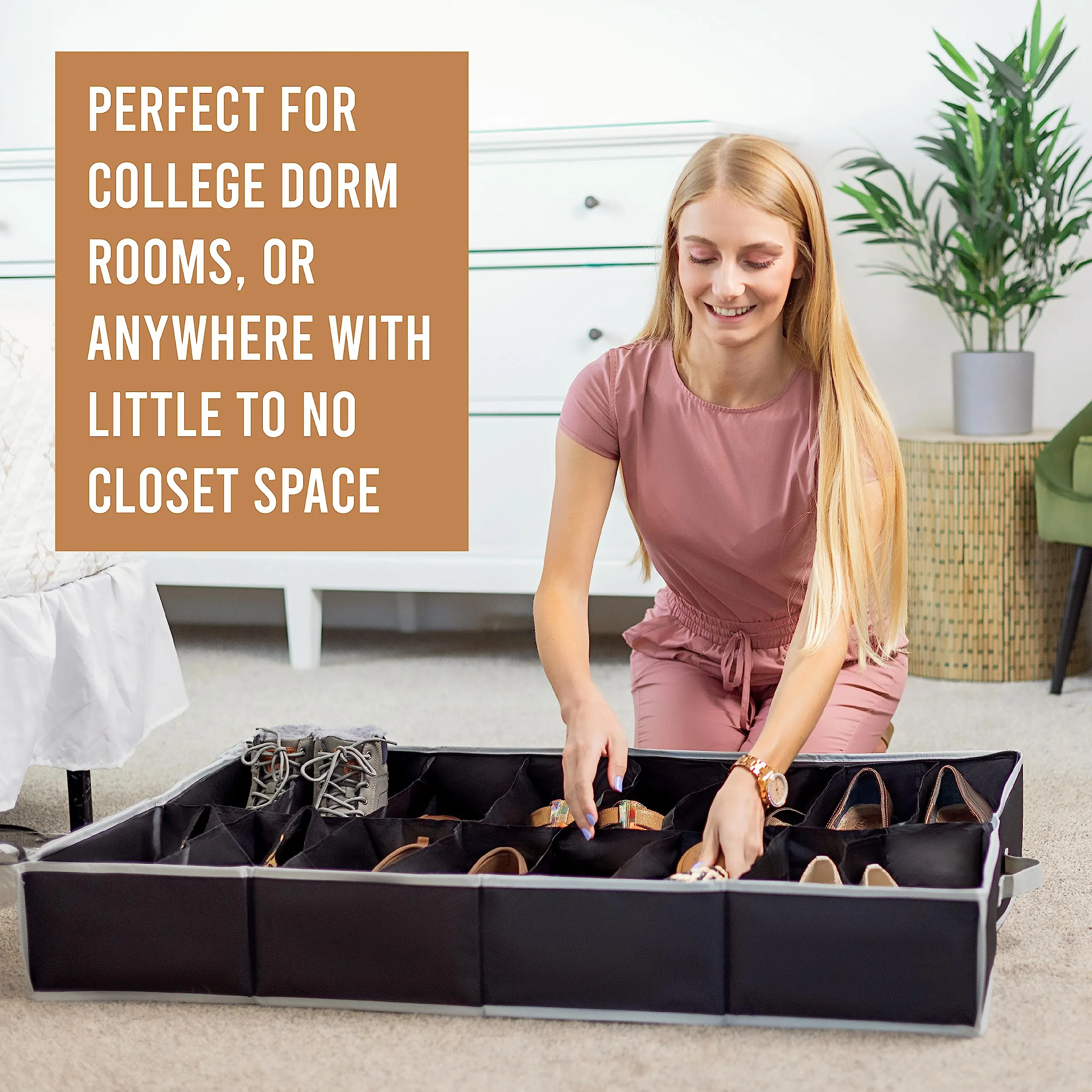 Under Bed Shoe Storage Organizer