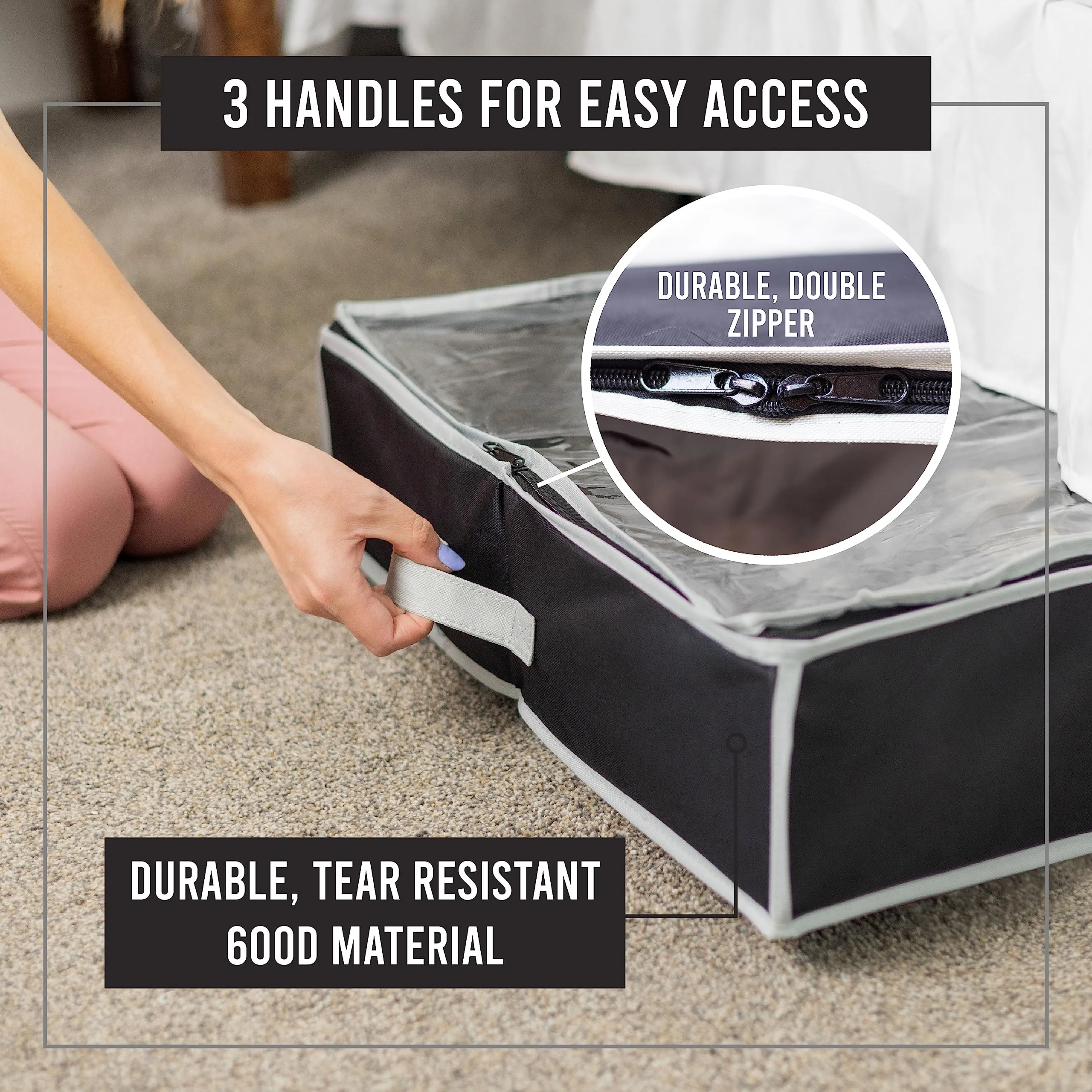 Under Bed Shoe Storage Organizer