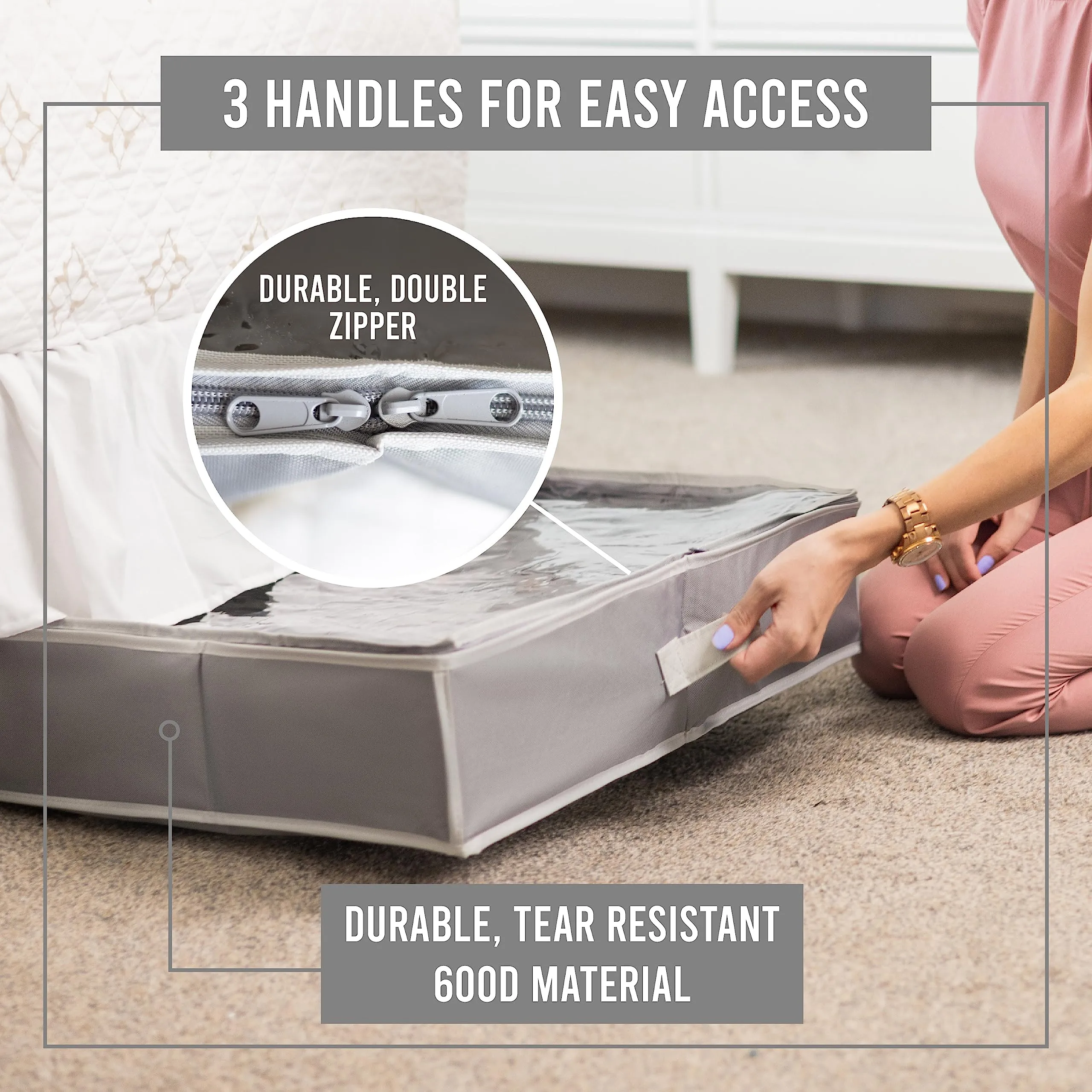 Under Bed Shoe Storage Organizer
