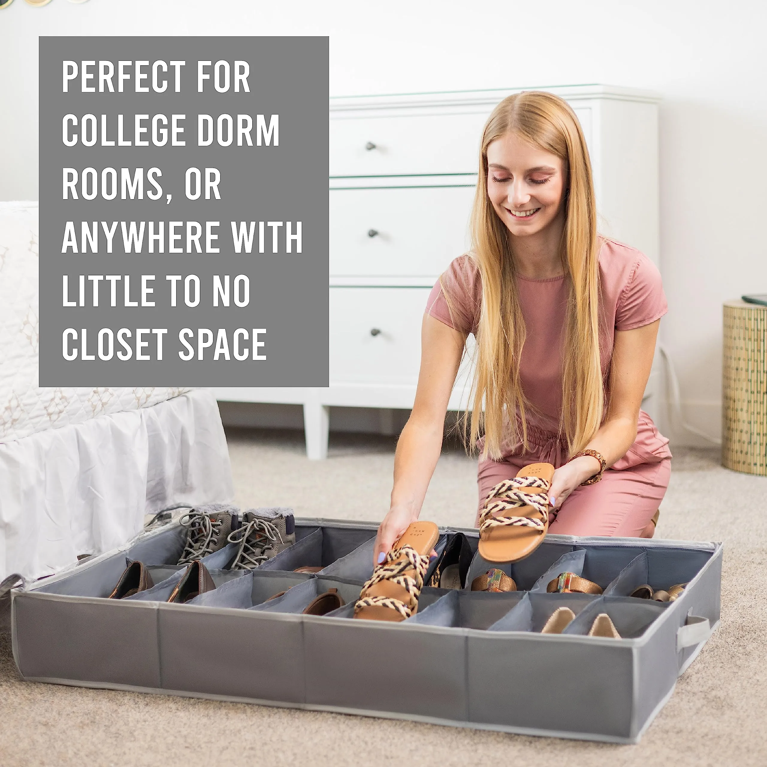 Under Bed Shoe Storage Organizer