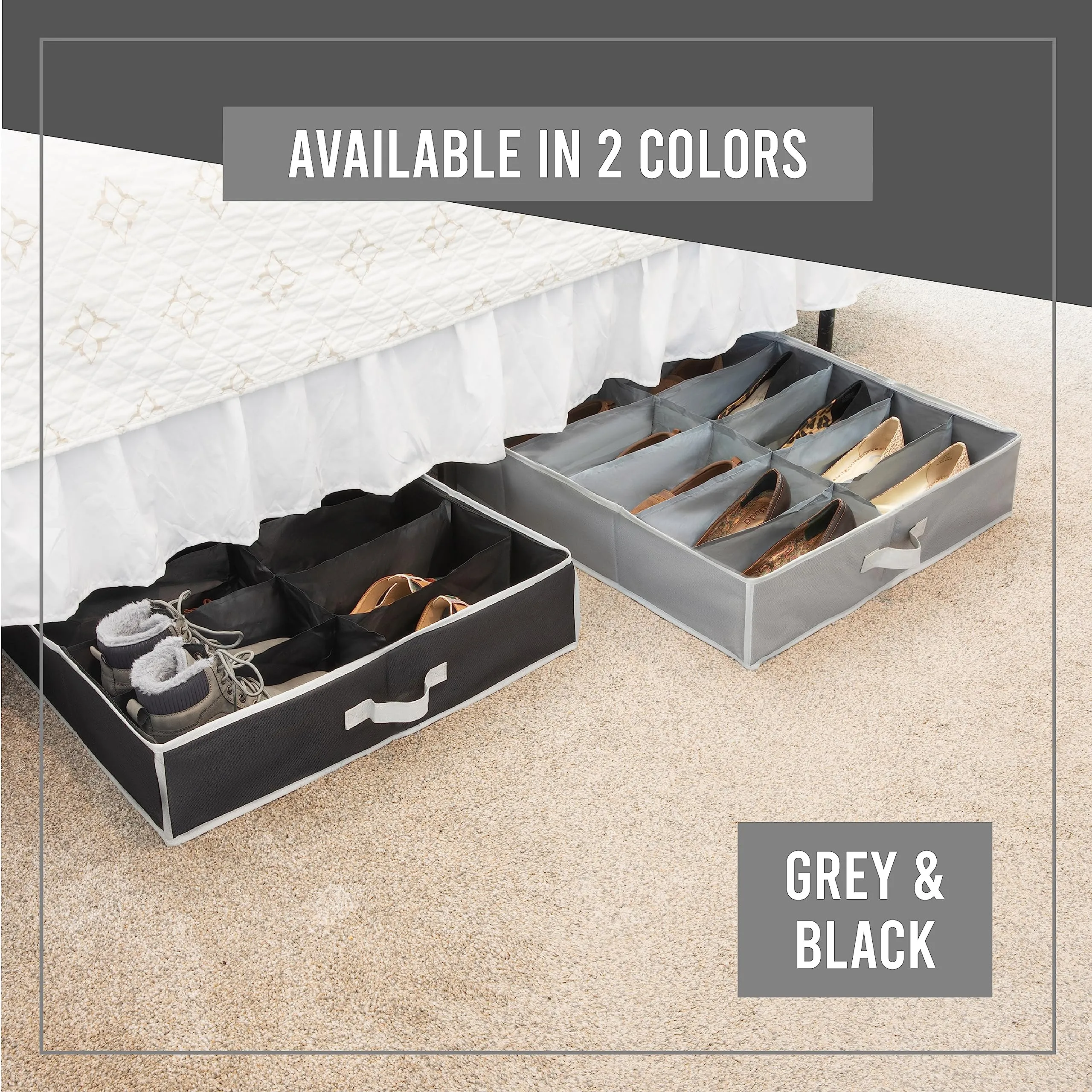 Under Bed Shoe Storage Organizer