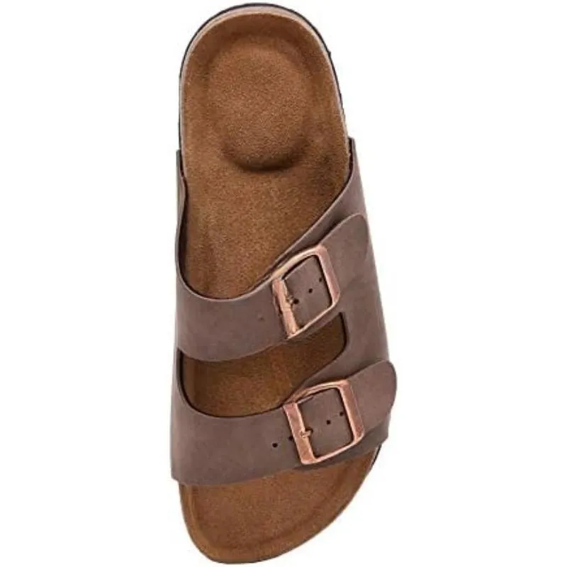 Unisex Sandals With Dual Adjustable Strap
