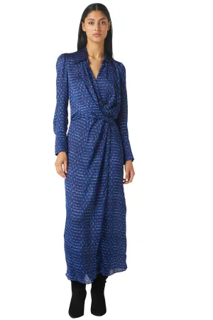 Valentina Dress - Midnight Shibori