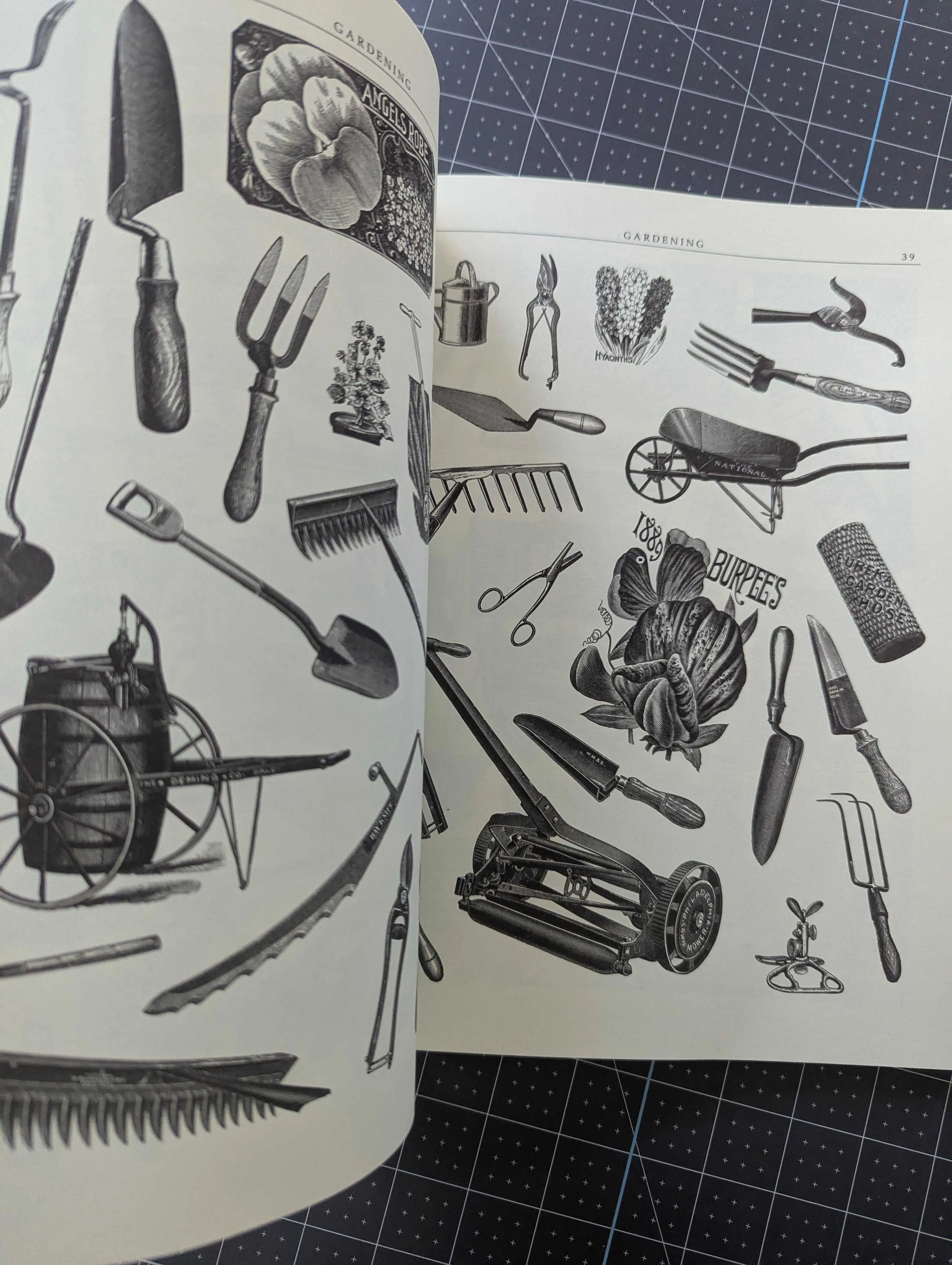 Victorian Goods and Merchandise: 2,300 Illustrations - by Carol Belanger Grafton - Ships Free