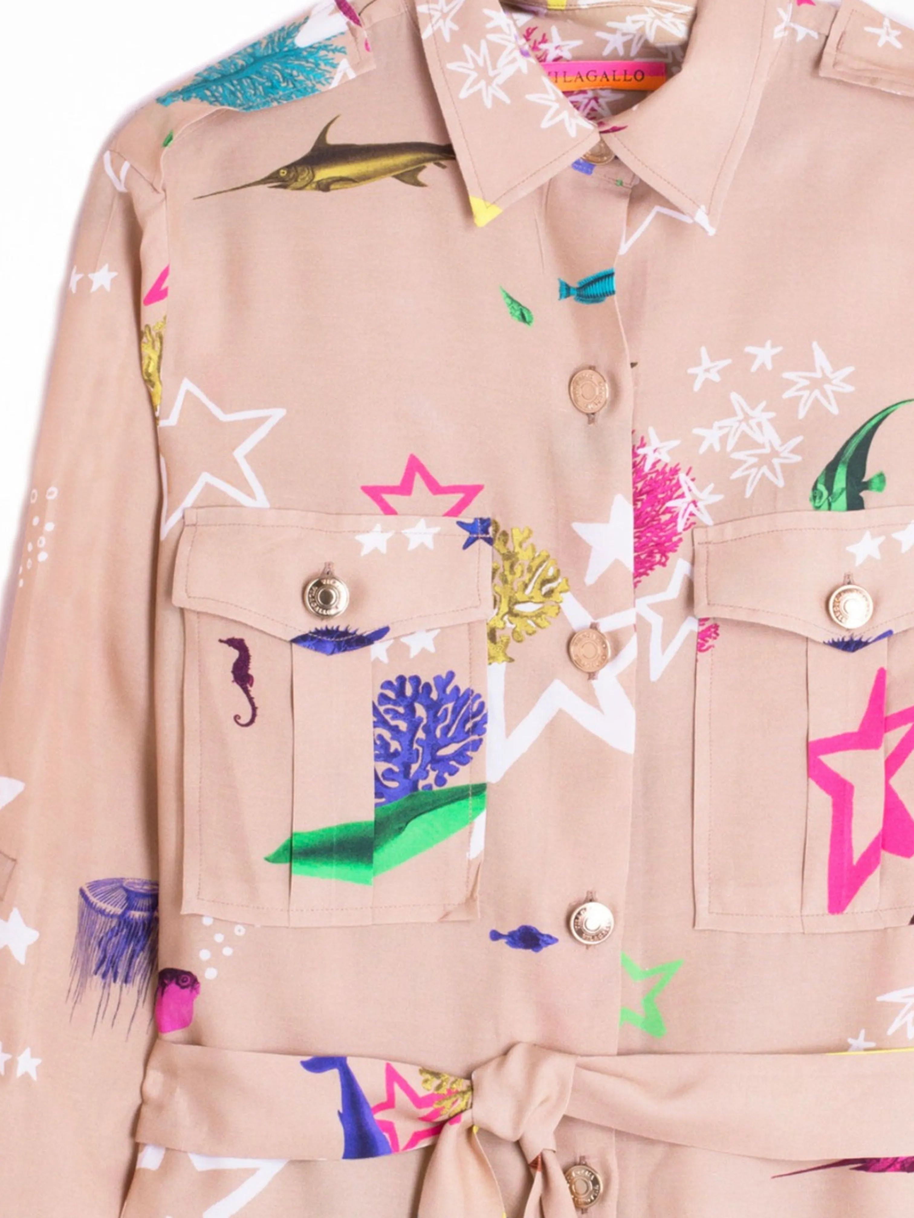 Vilagallo Moby Print Shirt