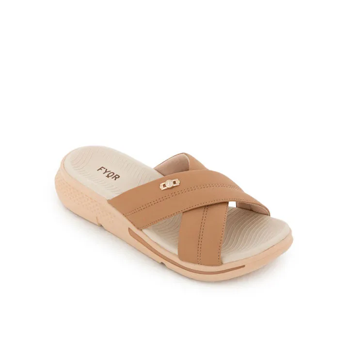 Wide Cross Strap Sandal BRM 022
