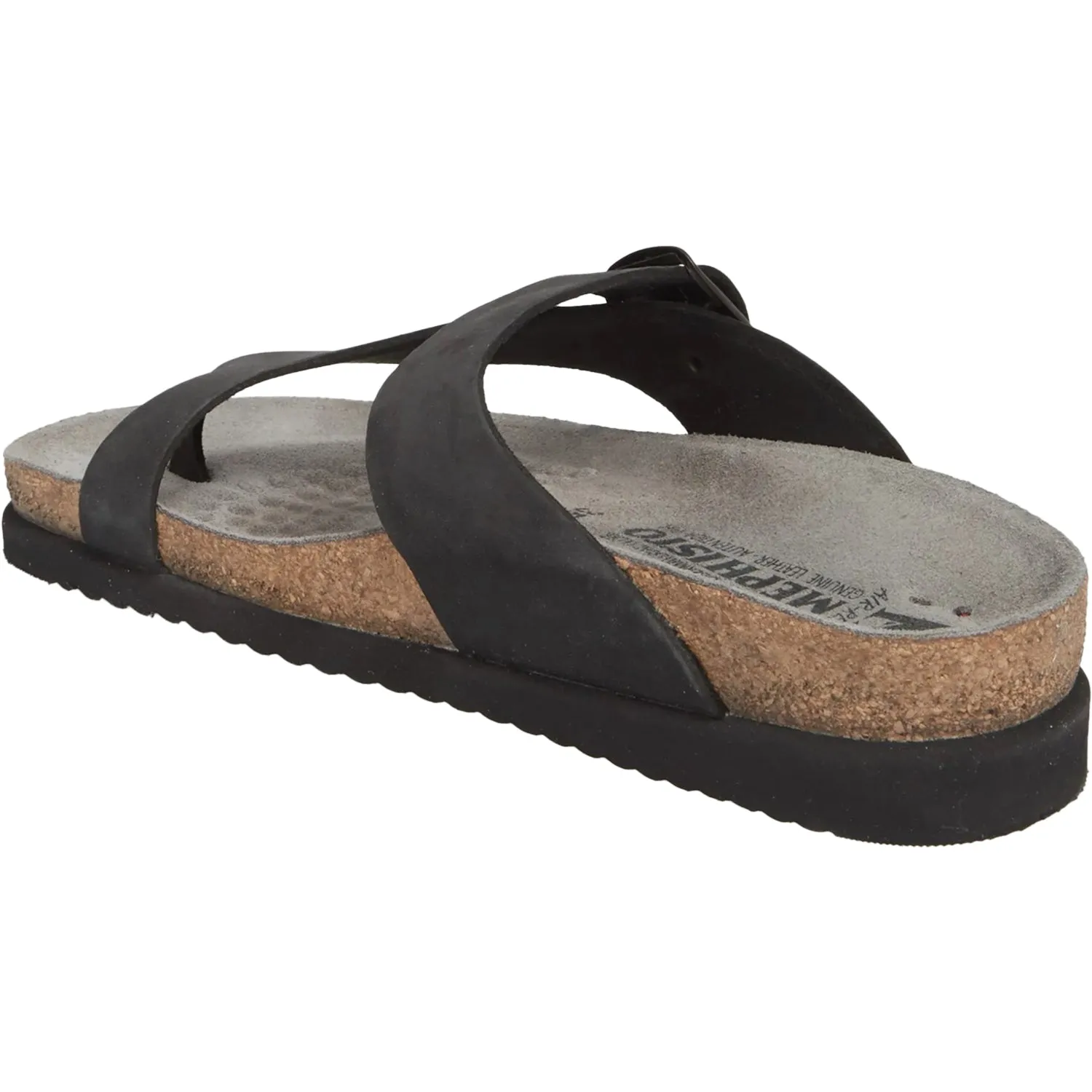 Women's Mephisto Helen Black Nubuck