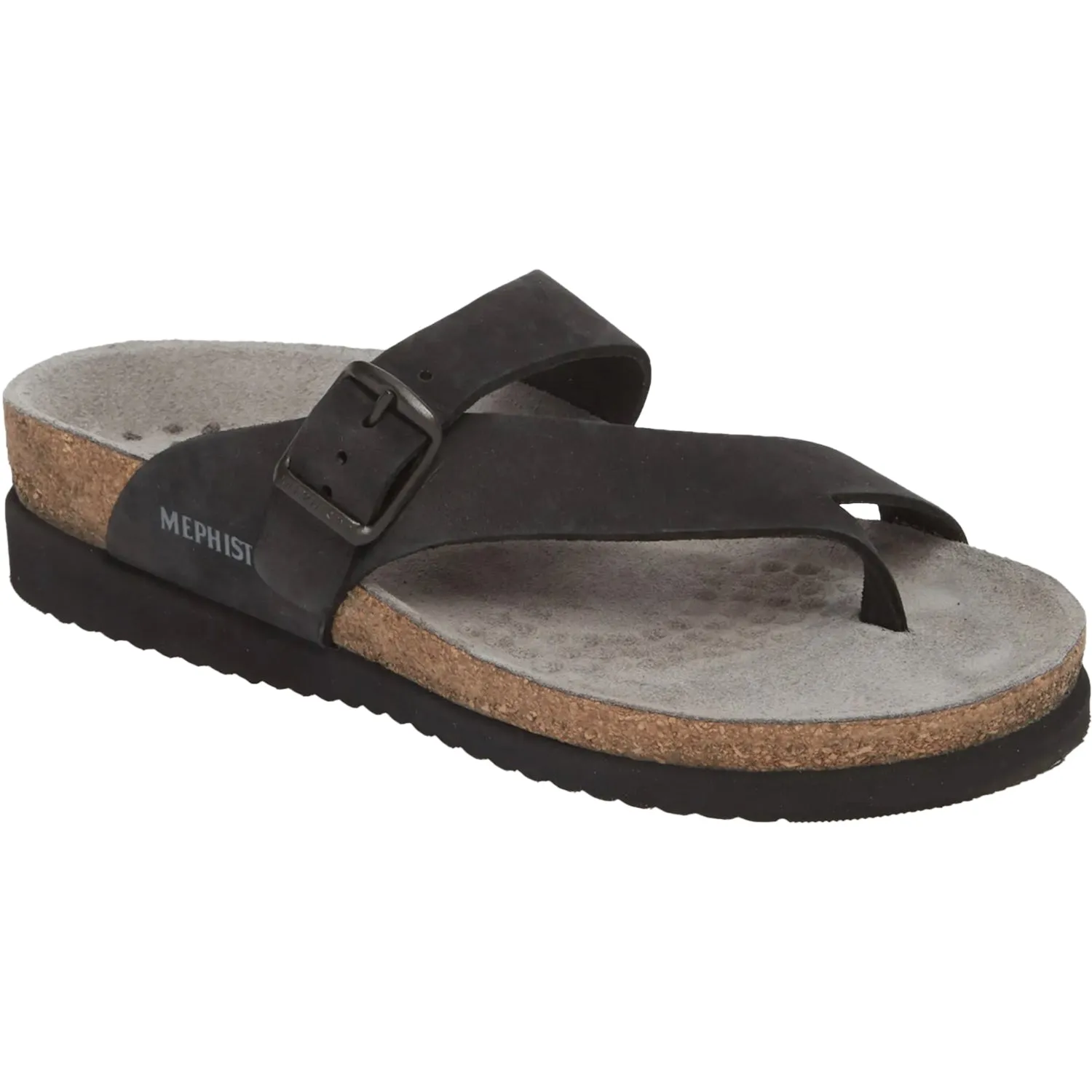 Women's Mephisto Helen Black Nubuck