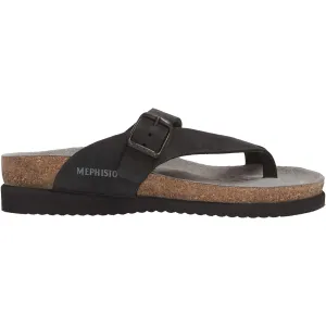 Women's Mephisto Helen Black Nubuck