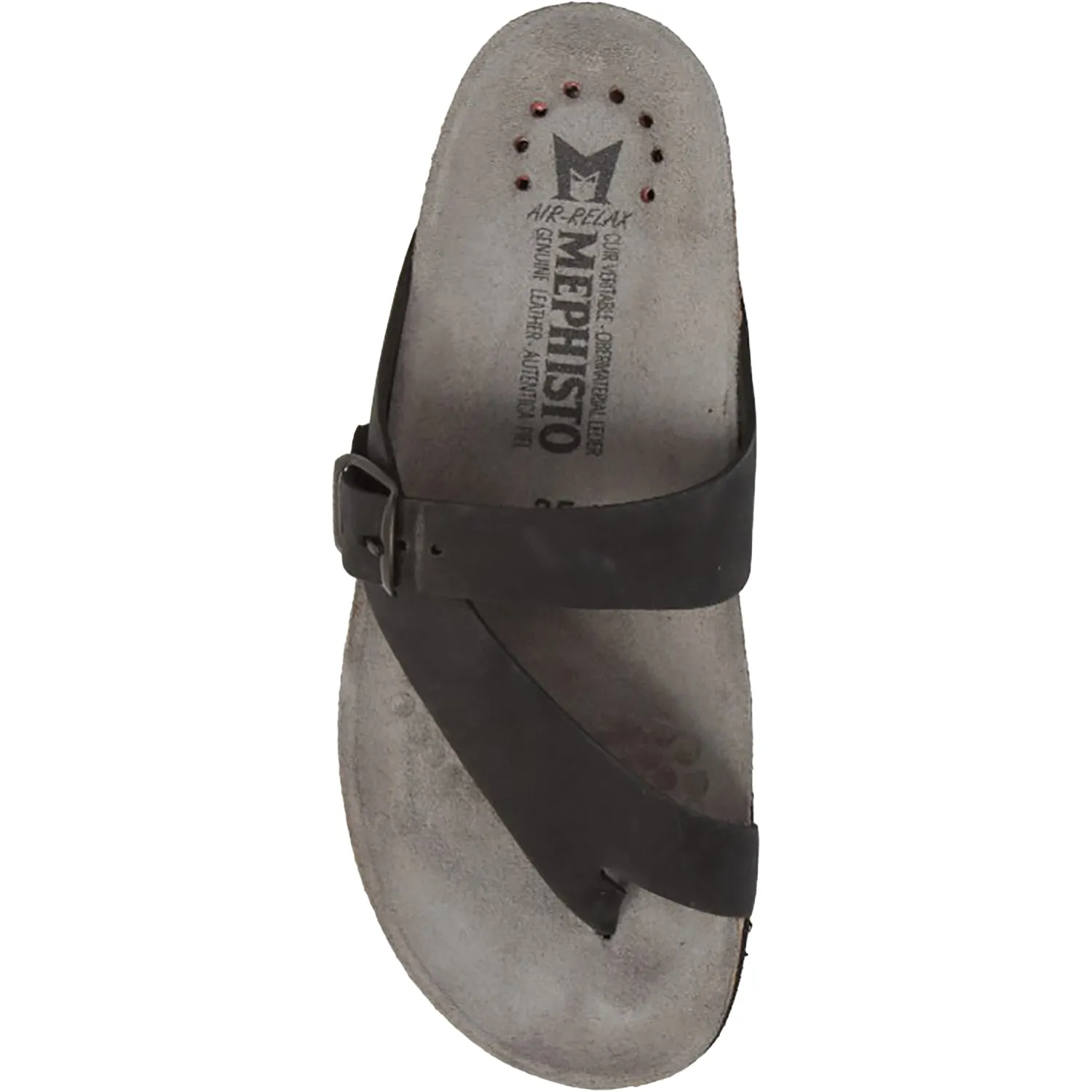 Women's Mephisto Helen Black Nubuck