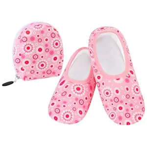 Womens Pinky Skinnies With Travel Pouch Slippers